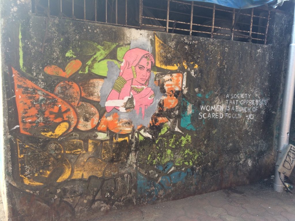 Bandra West graffiti 